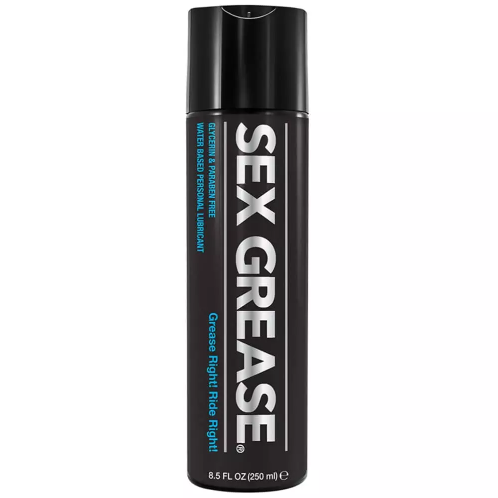 Sex Grease Water Based Personal Lubricant In 8.5 Oz